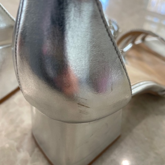 Jewel Badgley Mischa Fidelity Ankle Strap Evening Sandals, Size 8.5 - Picture 5 of 8